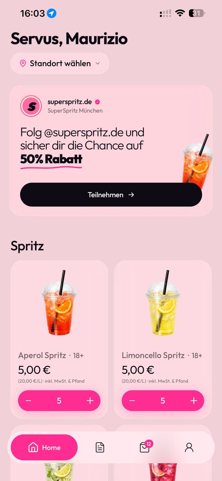 SuperSpritz App
